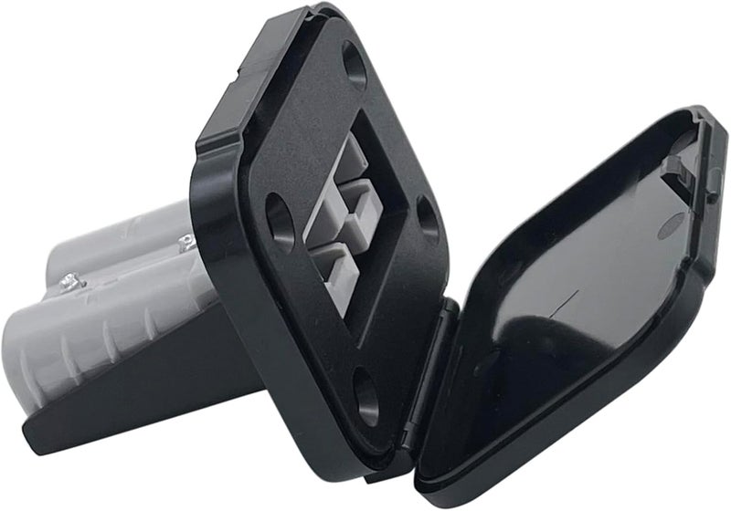 JooFn 50A Plug Mounting Panel for Anderson SB50 Series Connectors Flush Mount Recessed Plate (Gray-1pc) - Image 3